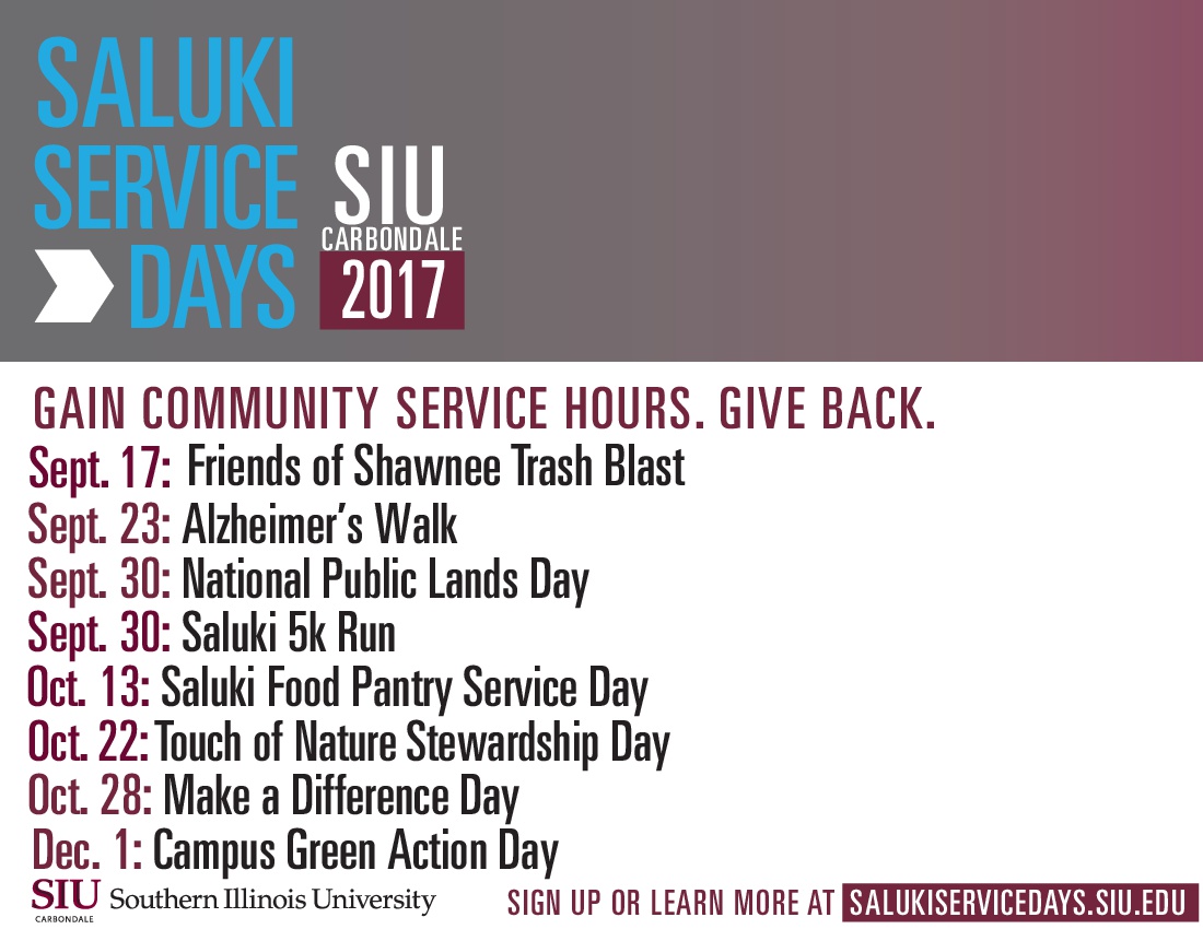 Saluki Service Days