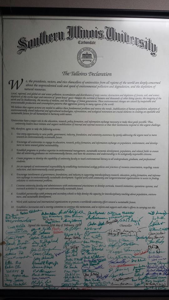 SIU Talloires Declaration