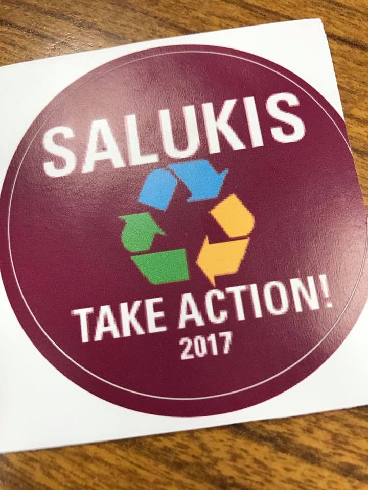 Salukis Take Action 2017 Sticker