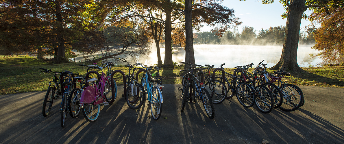 campus biking