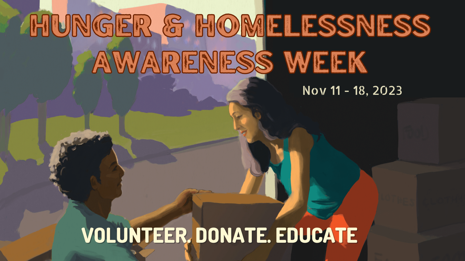 National Hunger And Homelessness Awareness Week Sustainability Siu