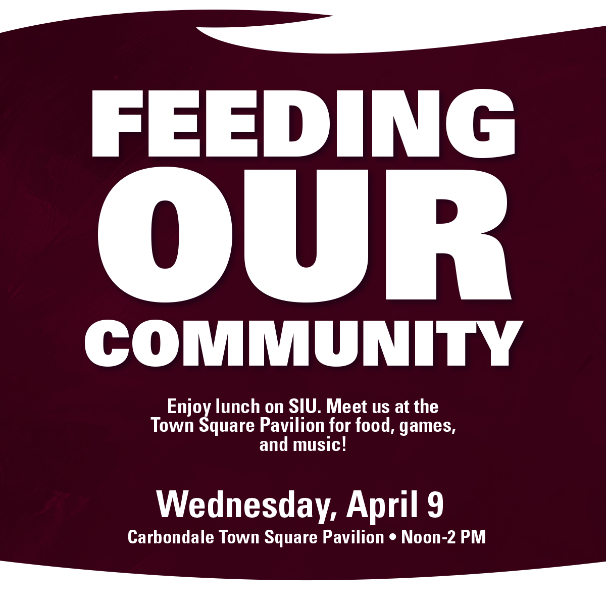 Feeding The Community Event Flyer
